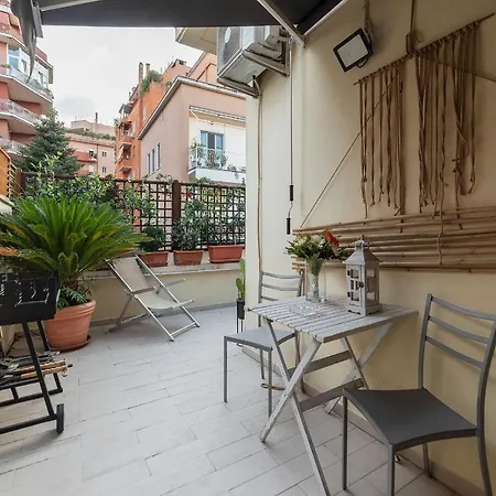 Penthouse With Terrace Close To Vatican Apartamento Roma